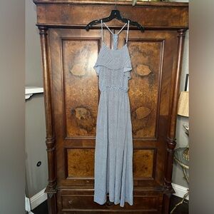 Sinesia Karol- Silk Geometric Dress. Size See Measurements.